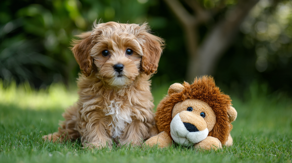 dog-of-the-breed-cavapoo-sits-on-a-green-lawn_-next-to-a- (1).png
