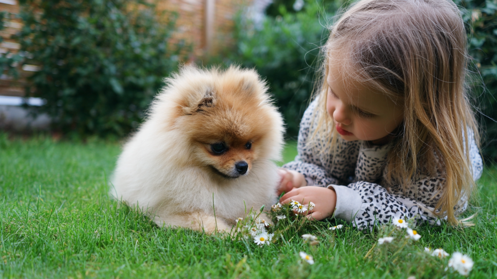 pomeranian-spitz-plays-with-a-child-on-a-green-lawn_-1-100-.png